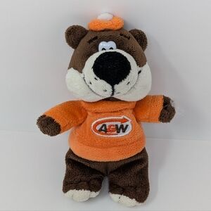 A&W Bear Plush Hamburger Advertising